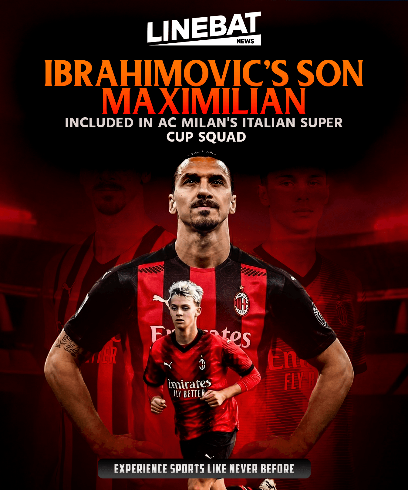 Zlatan Ibrahimovic’s son, Maximilian, could follow in his father’s footsteps at AC Milan