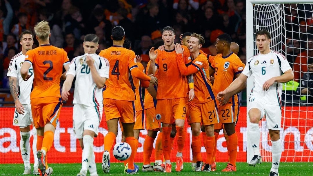 
      Netherlands book Nations League last eight spot after convincing win    