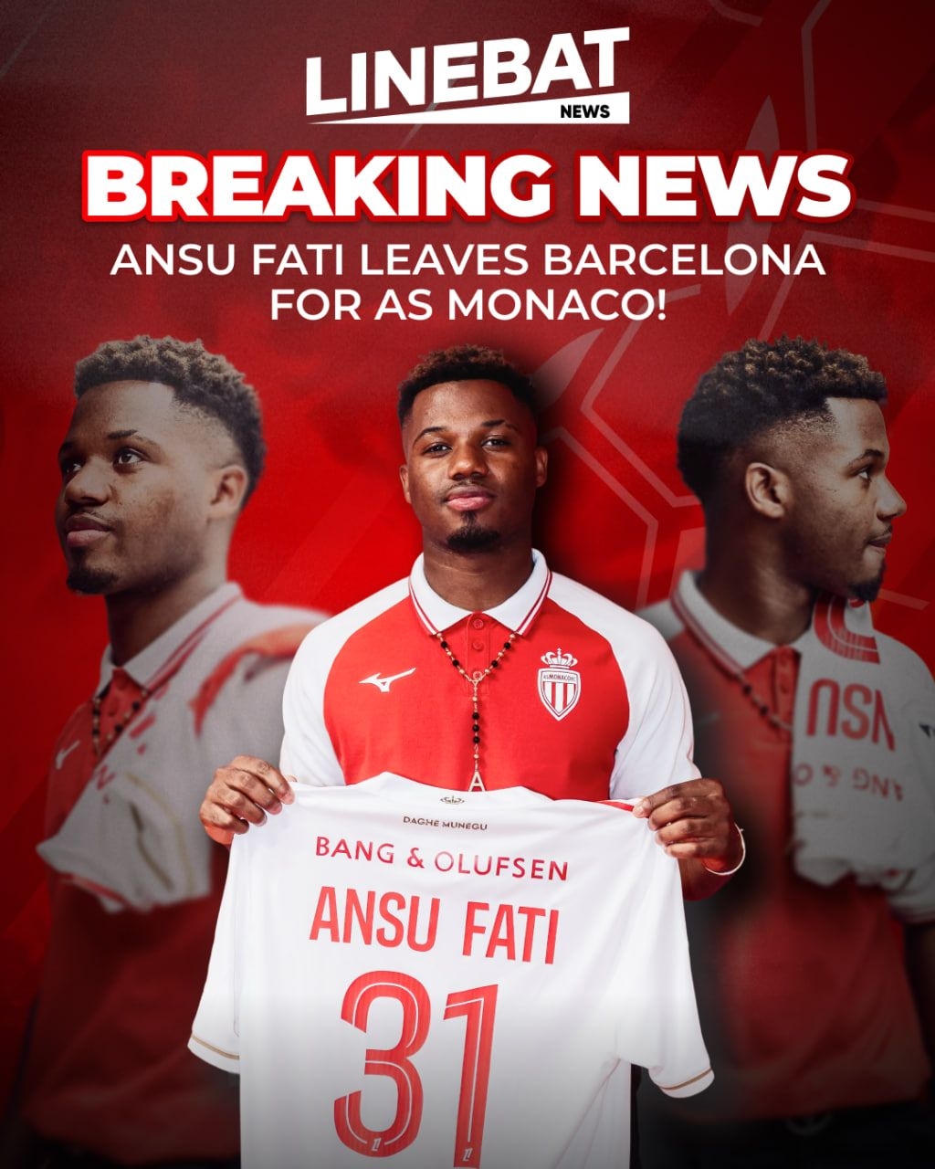 BREAKING NEWS: Ansu Fati Leaves Barcelona for AS Monaco!