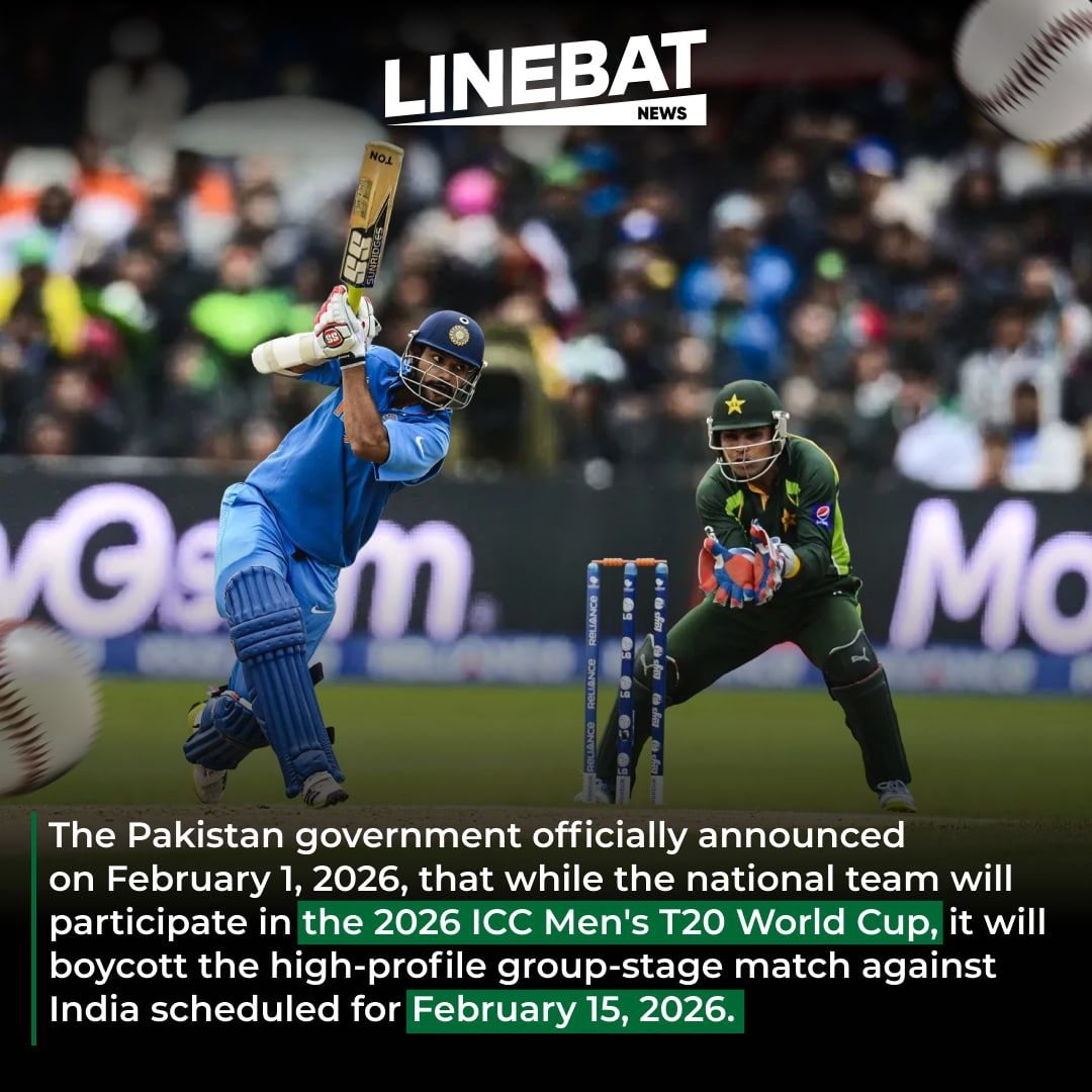 Pakistan Government Orders Cricket Team to Boycott India Match at ICC T20 World Cup 2026, Sparking Global Cricket Controversy