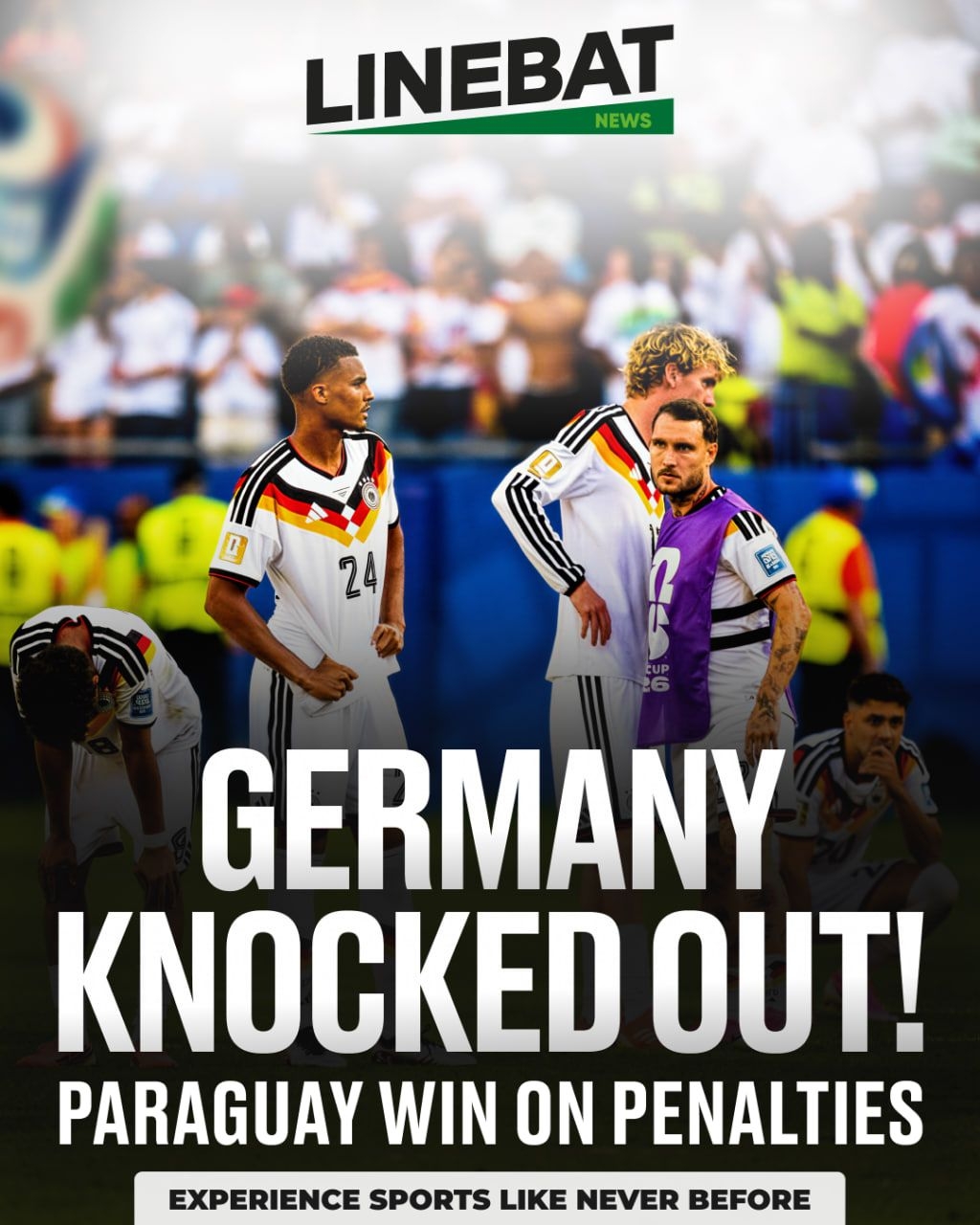 World Cup Shocker! Paraguay Eliminates Heavyweights Germany in Dramatic Shootout