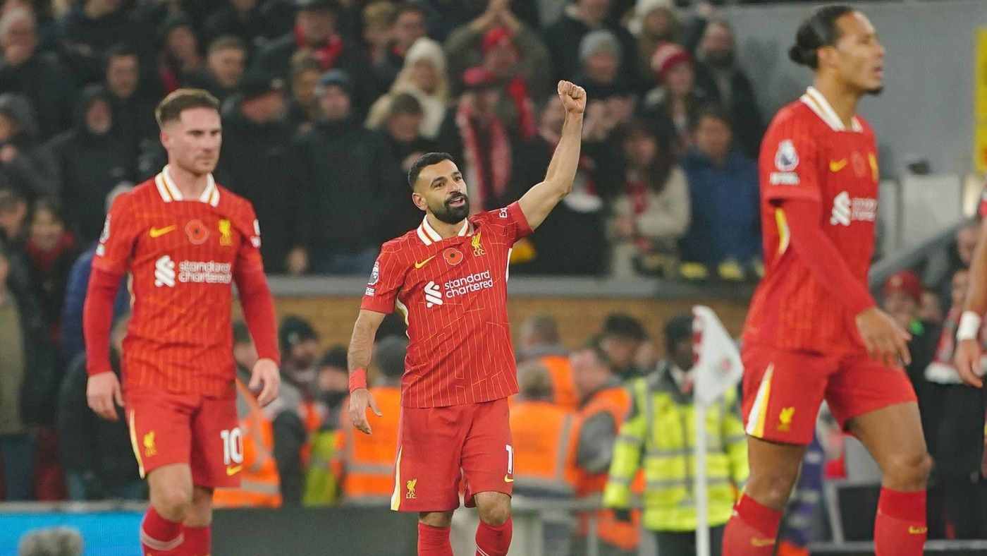 Salah strikes again as Liverpool capitalise on City defeat to extend lead    