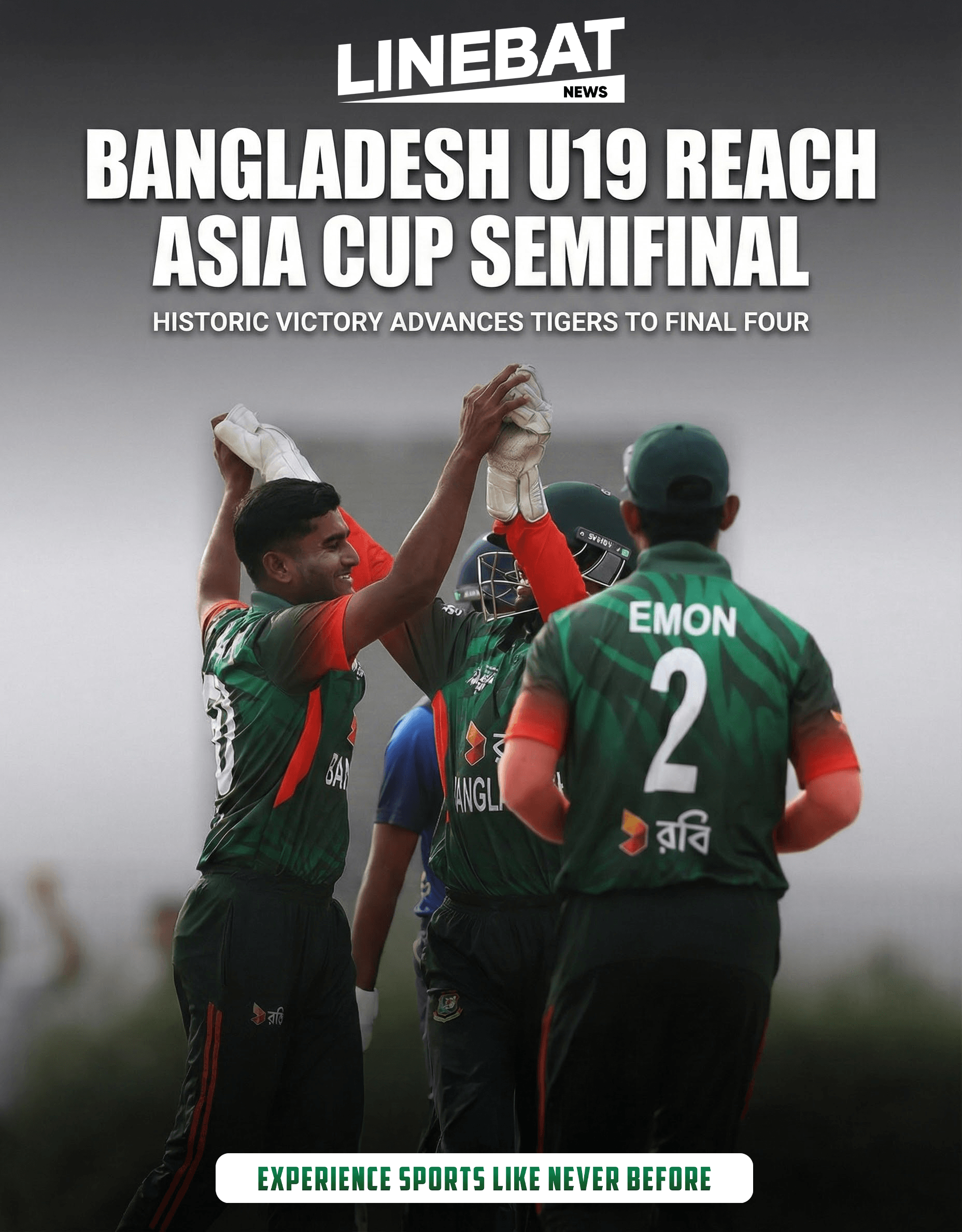 Bangladesh reach U19 Asia Cup semifinal