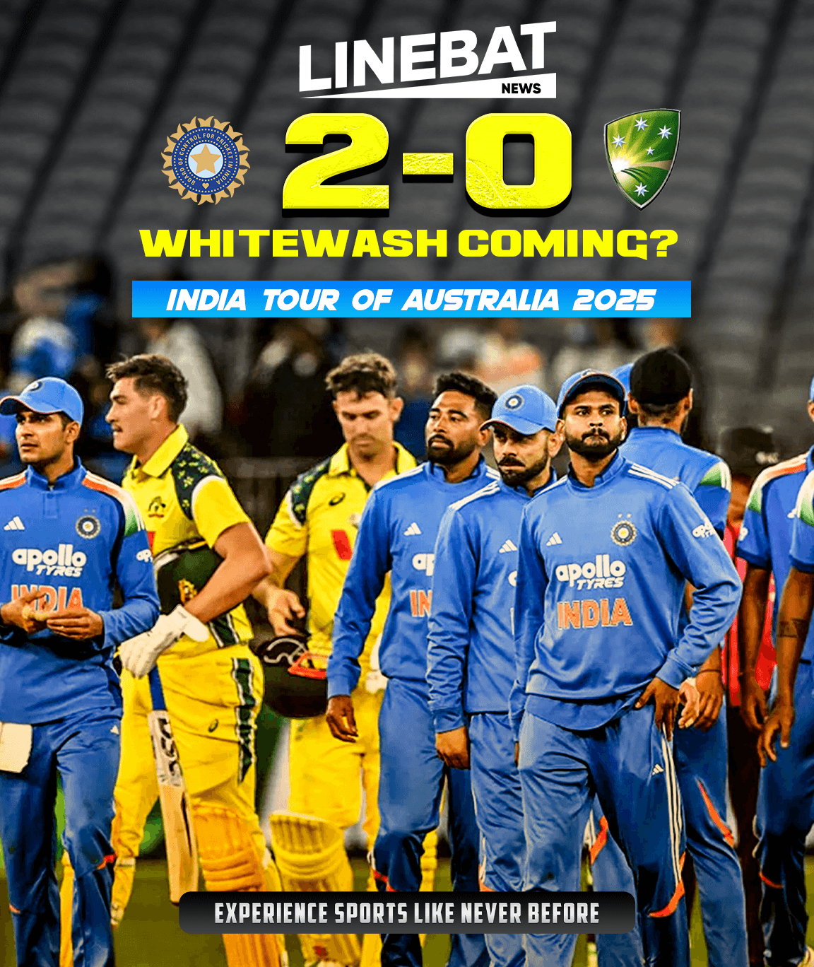 Australia won the  series in first 2 ODI