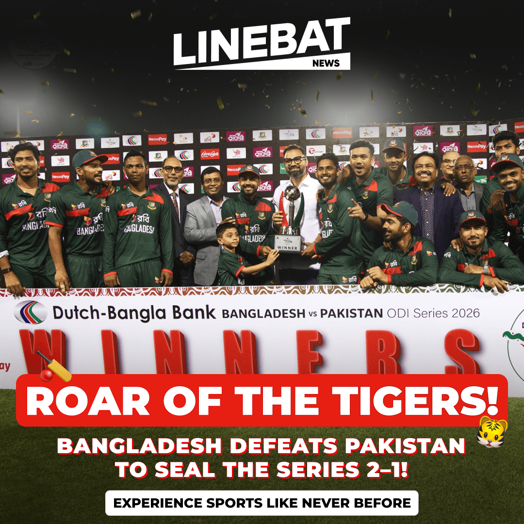 Bangladesh defeats Pakistan to seal the series 2–1!