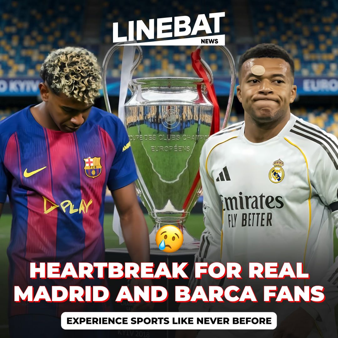 Heartbreak for Madrid & Barça Fans