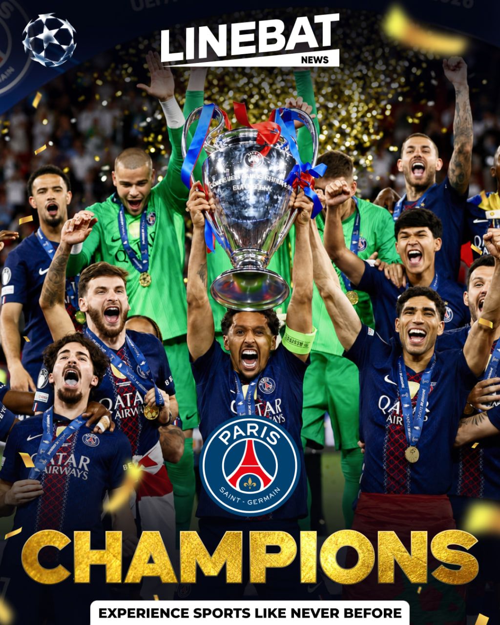 PSG Crowned Champions of Europe Again